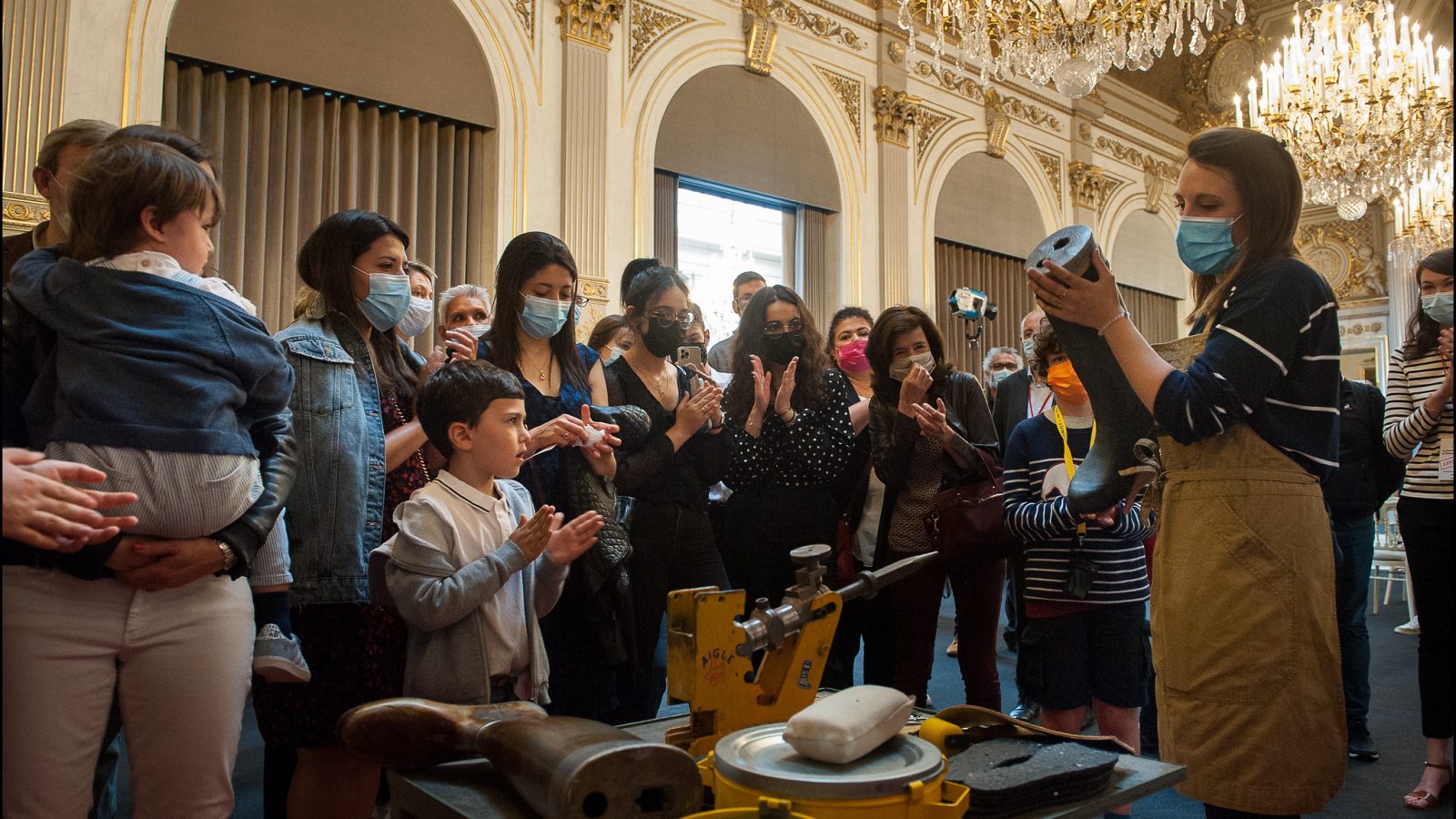 Un carton pour le tourisme de savoir-faire au Palais de l’Élysée !