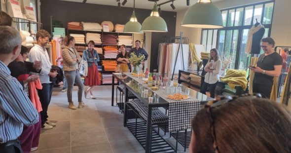 La Matinale des adhérents en région Sud à la manufacture Brun de Vian-Tiran