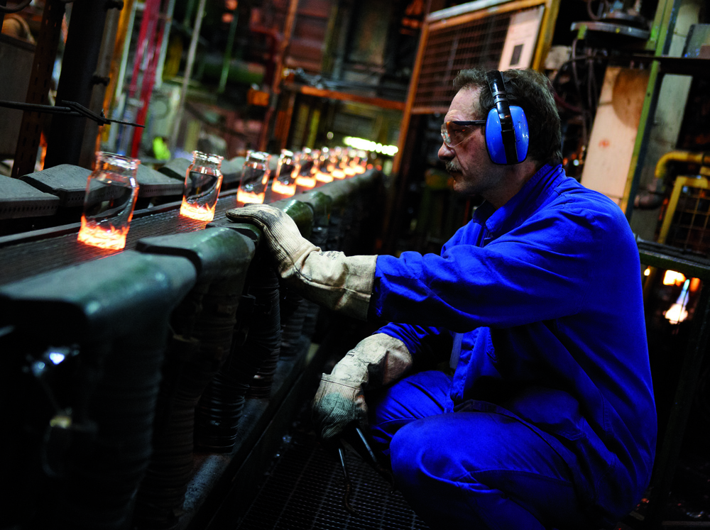 arc international verre ligne de production visite d'entreprise visite guidée nord