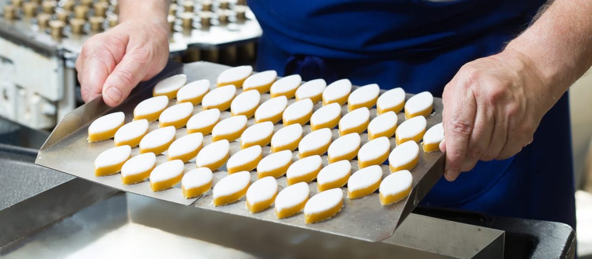 Confiserie Leonard Parli, fabrication de calissons