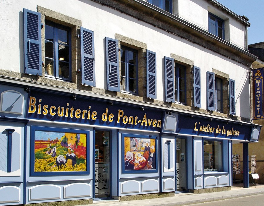 Biscuiterie de Pont-Aven, façade extérieure