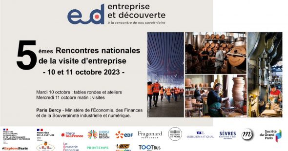 5èmes Rencontres de la Visite d’Entreprise –   RDV les 10 & 11 octobre 2023 !