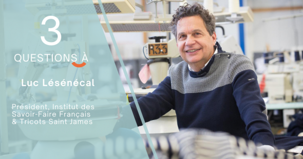 3 questions à … Luc Lesénécal