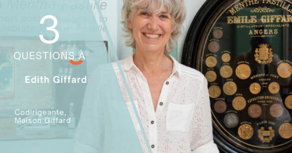 3 questions à … Edith Giffard