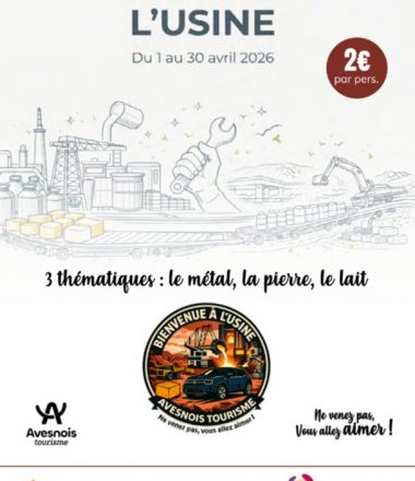 BIENVENUE A L&rsquo;USINE