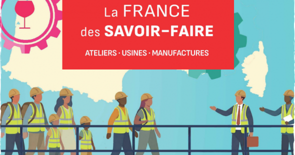 La France des savoir-faire, une carte inédite par Entreprise et Découverte & Michelin Editions