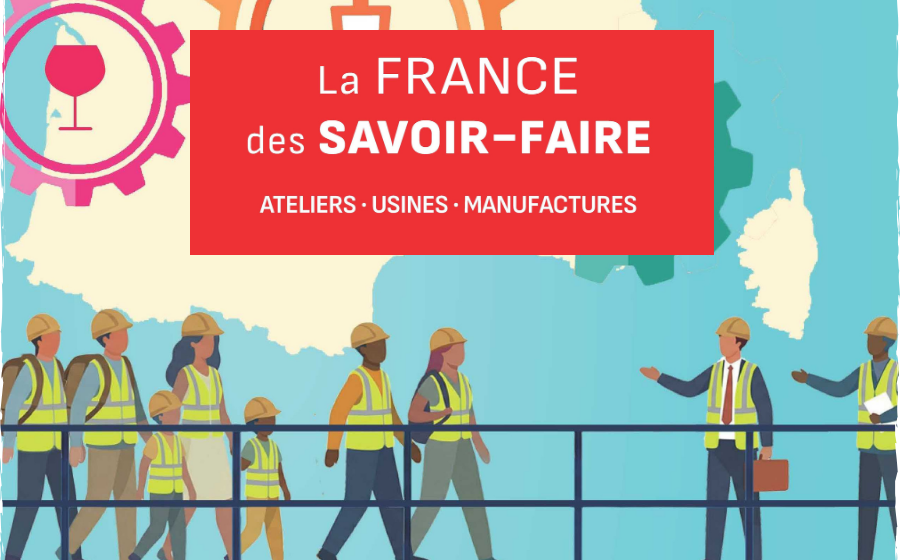 La France des savoir-faire, une carte inédite par Entreprise et Découverte & Michelin Editions